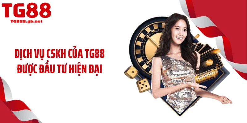Dịch vụ CSKH của TG88 được đầu tư hiện đại